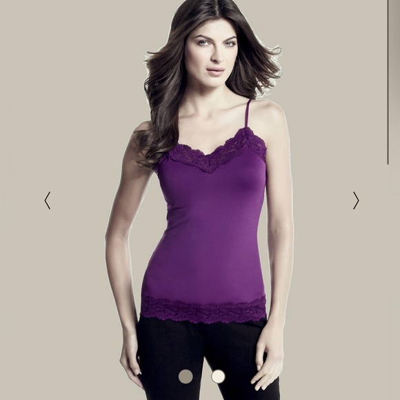 SHENHE Women's Lace Trim Smocked Sleeveless Cropped Tank Top - V Neck Camisole - View #8